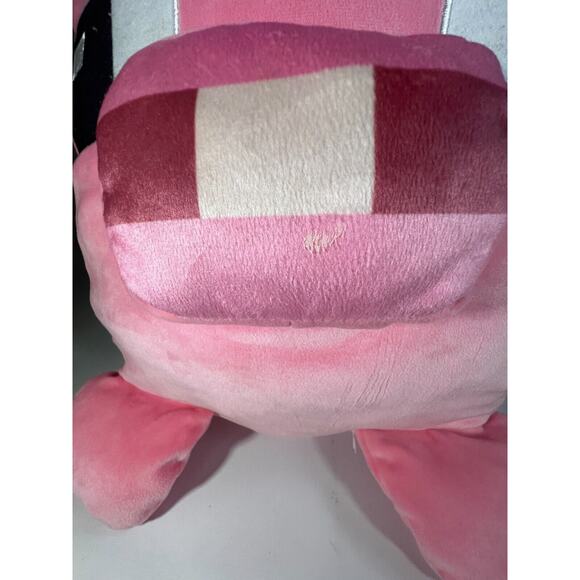 Minecraft Cuutopia Pink Pig 14" Plush Stuffed Animal Mattel 2022 - Picture 11 of 11